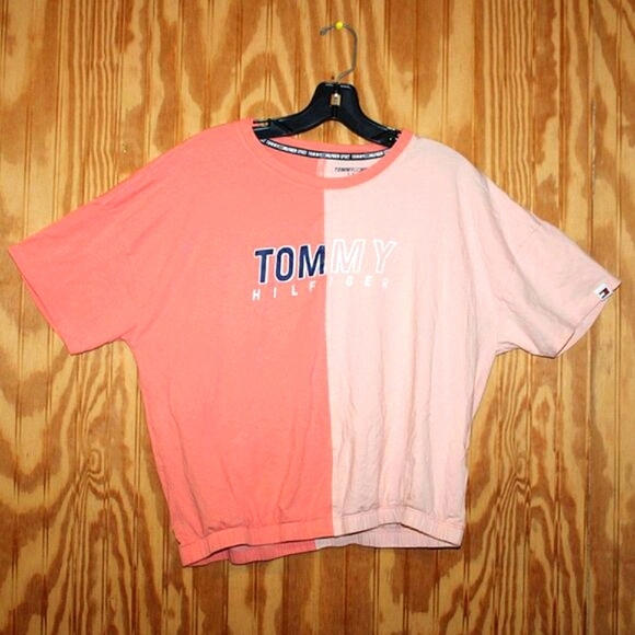 Tommy Hilfiger Sport Colorblock T-Shirt - Size XL - Picture 2 of 5